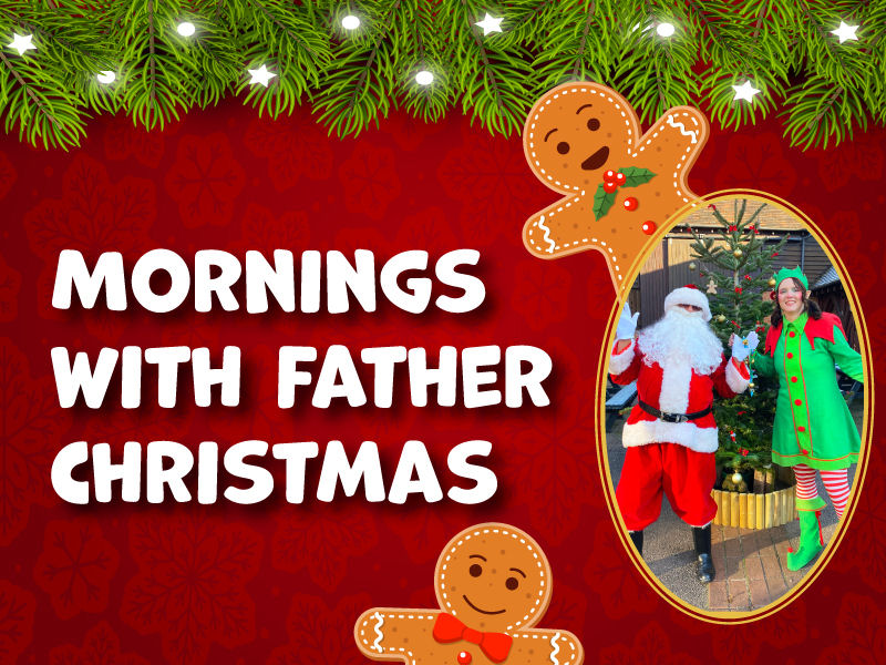Mornings with Father Christmas as Forge Mill
