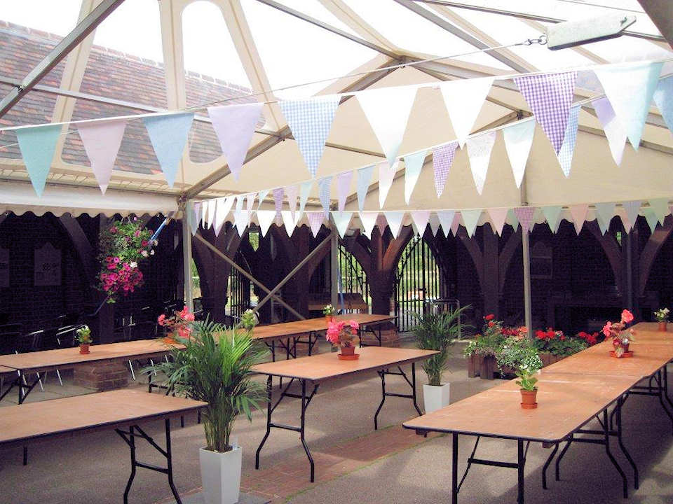 Covered Cloistered Courtyard Available for Hire